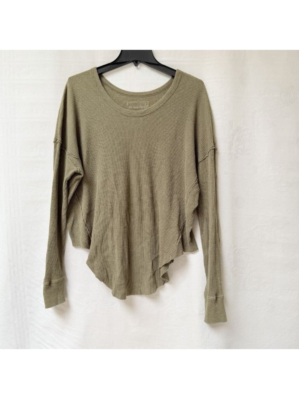 Free People We The Free Thermal Top Womens‎ Medium Boho Travel Outdoor Grunge